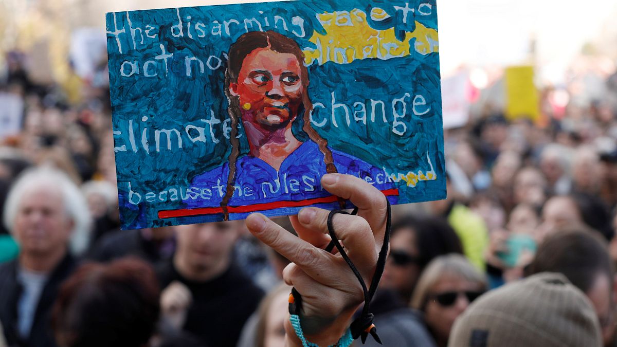 İsveçli iklim aktisti Greta Thunberg Kanada'da Küresel İklim Grevi Haftası etkinliklerine katıldı.
