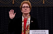 Intimidatorias palabras de Trump contra la exembajadora de EEUU en Ucrania