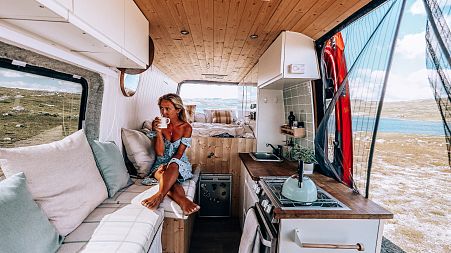 Life off-grid in a van