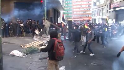Confrontos na Bolívia fazem 5 mortos