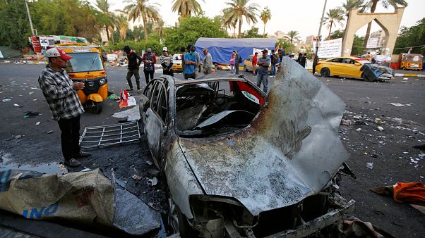 Mindestens zwei Tote und 25 Verletzte bei Protesten in Irak Mindestens zwei Tote und 25 Verletzte bei Protesten in Irak