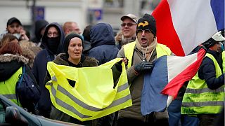 Disturbios en las calles de París en el aniversario de los 'chalecos amarillos'