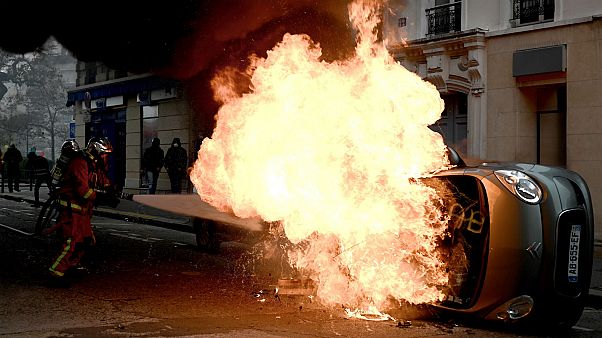 Gilets Jaunes Violence In Paris As Protesters Mark One Year Anniversary