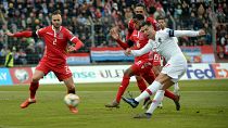 Cristiano Ronaldo marcou o segundo golo de Portugal no Luxemburgo