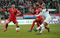 Cristiano Ronaldo marcou o segundo golo de Portugal no Luxemburgo