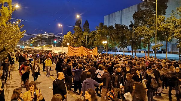 L'autunno caldo degli studenti in Grecia: "Fuori la polizia dall'università" L'autunno caldo degli studenti in Grecia: "Fuori la polizia dall'università"
