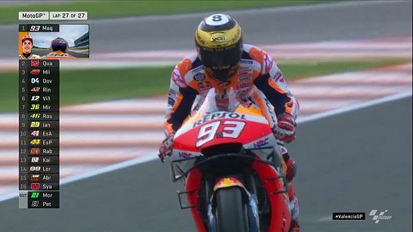 MotoGP: Marquez triumphiert auch bei letztem Saison-Rennen MotoGP: Marquez triumphiert auch bei letztem Saison-Rennen