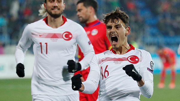Türkiye Euro 2020'ye Andorra galibiyetiyle gitti: 2-0 Türkiye Euro 2020'ye Andorra galibiyetiyle gitti: 2-0