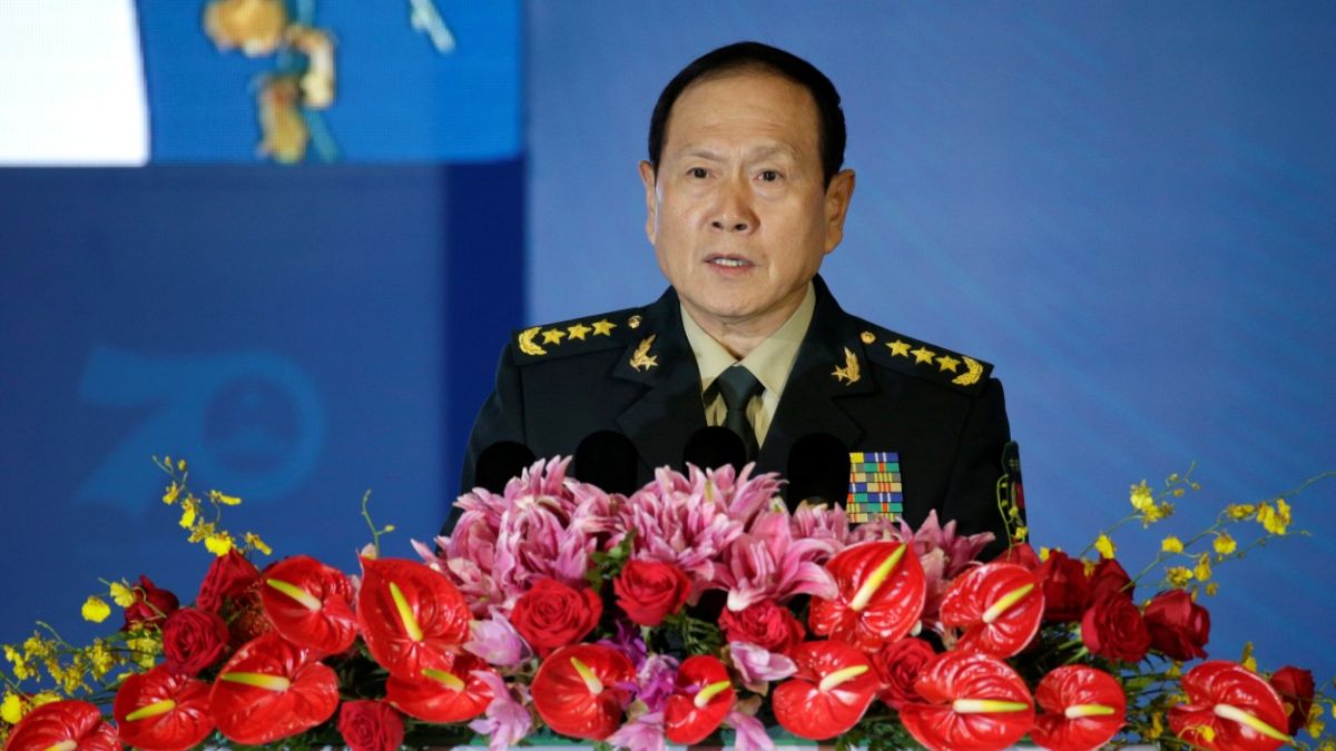 Çin Savunma Bakanı  Wei Fenghe 