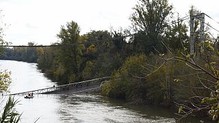 Mirepoix'de köprünün çökmesi üzerine bir kişi öldü