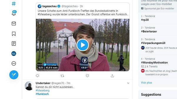 Twitter lacht: ARD fällt in Funkloch bei Beitrag zum Funkloch Twitter lacht: ARD fällt in Funkloch bei Beitrag zum Funkloch