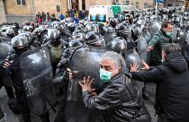 Georgia protests: Crowds gather outside Parliament buildings | #TheCube