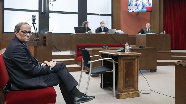 Quim Torra jugé pour désobéissance : "l'ordre était illégal" Quim Torra jugé pour désobéissance : "l'ordre était illégal"