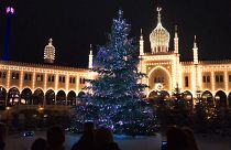 Opulent €135,000 Christmas tree unveiled in Copenhagen