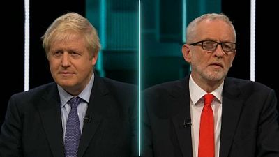 Derültség Boris Johnson és Jeremy Corbyn televíziós vitáján
