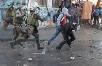 Chile no se calma: enfrentamientos violentos en Santiago