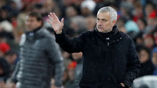 المدرب البرتغالي جوزيه مورينيو المدرب البرتغالي جوزيه مورينيو