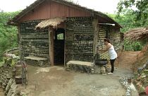 Бразилия: дом из стеклянных бутылок 