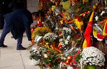 Centenares de españoles celebran el 44º aniversario de la muerte de Franco