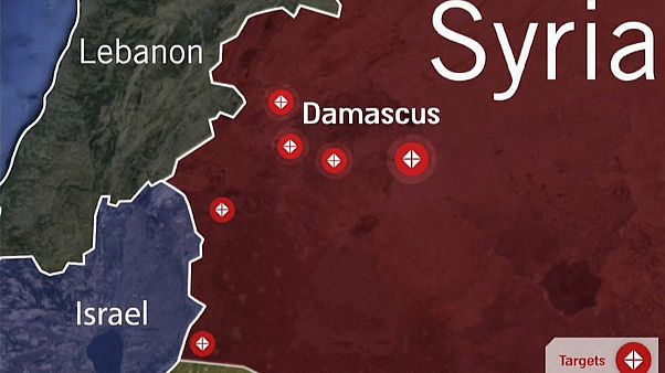 Israel feuert Raketen auf Syrien und zielt auf den Iran Israel feuert Raketen auf Syrien und zielt auf den Iran