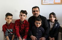 Ankara'da yaşayan Iraklı mülteci aile