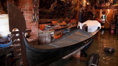 El negocio de las góndolas se ahoga en Venecia