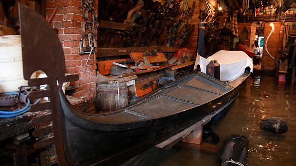 El negocio de las góndolas se ahoga en Venecia El negocio de las góndolas se ahoga en Venecia