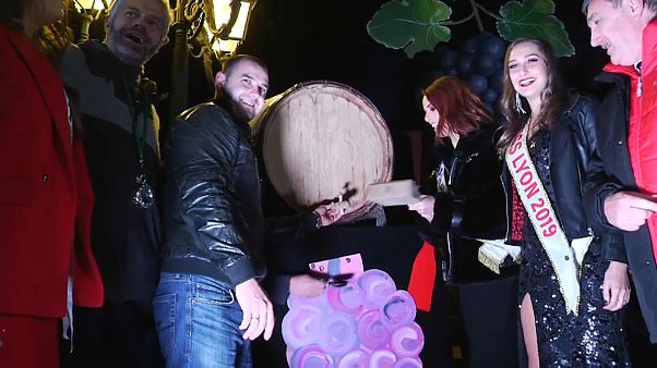 Da tutta Europa per la notte del Beaujolais Nouveau Da tutta Europa per la notte del Beaujolais Nouveau