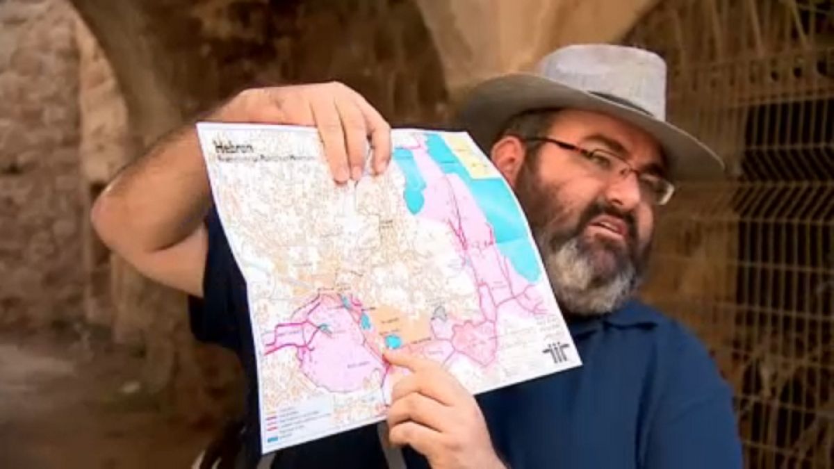 Excursões em Hebron explicam política de colonatos israelita