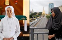 Fransa'da başörtüsü tartışması: Rahibe ile Müslüman kadının başörtülerinin amaçları farklı