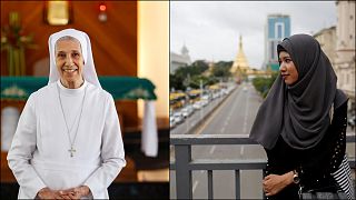 Fransa'da başörtüsü tartışması: Rahibe ile Müslüman kadının başörtülerinin amaçları farklı