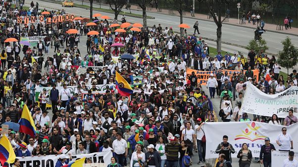 El estallido social latinoamericano llega a Colombia en forma de paro nacional El estallido social latinoamericano llega a Colombia en forma de paro nacional