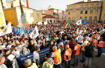 Λισαβόνα: Μαζική κινητοποίηση αστυνομικών