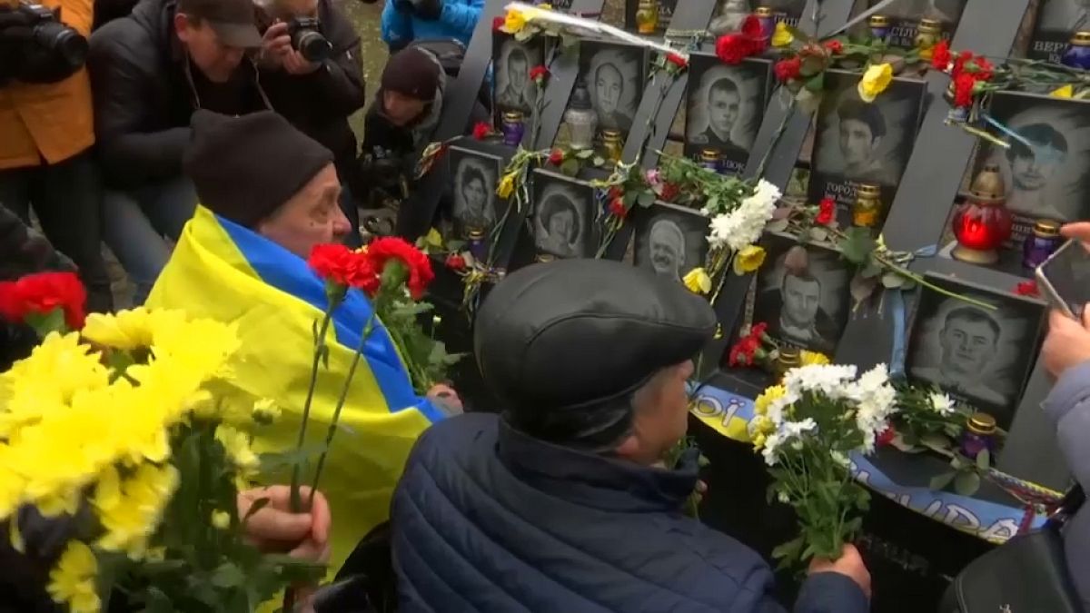 Ucrânia celebra seis anos da revolta pró-ocidental de 2013