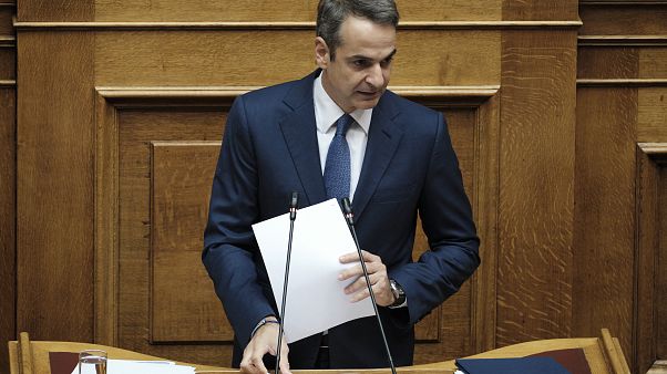 Ο πρωθυπουργός της Ελλάδας Κυριάκος Μητσοτάκης Ο πρωθυπουργός της Ελλάδας Κυριάκος Μητσοτάκης
