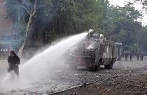 Protests continue in Santiago despite reforms proposals 