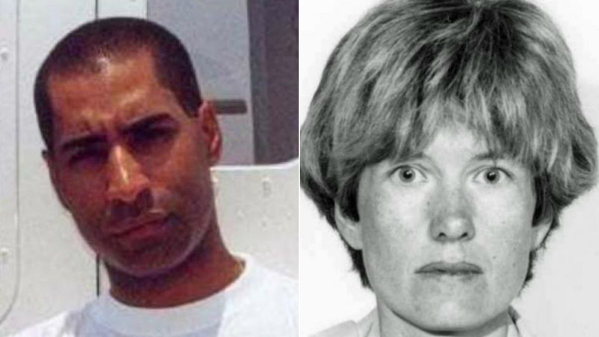 Jean-Claude Lacote (left) and Hilde van Acker (right) have been on the run for more than two decades