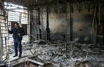  شاهد: الدمار الذي خلفته احتجاجات إيران بعد قرار السلطات زيادة أسعار البنزين