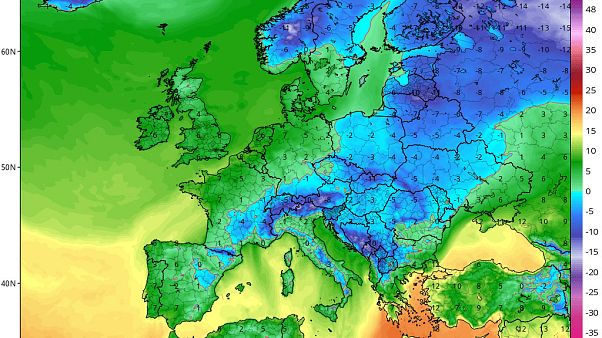 Temperatura prevista para el viernes 6 de diciembre Temperatura prevista para el viernes 6 de diciembre