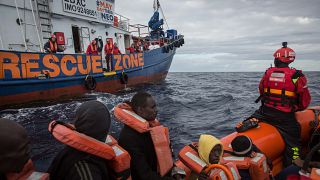 A bordo del 'Aita Mari' | "Sabemos que podemos morir en el mar, pero es mejor que seguir en Libia"