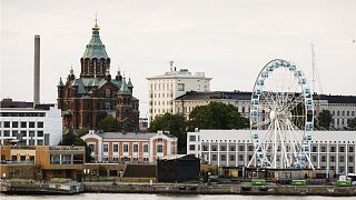 Finlandiya'nın Helsinki şehri