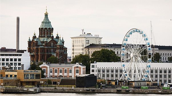 Finlandiya'nın Helsinki şehri Finlandiya'nın Helsinki şehri