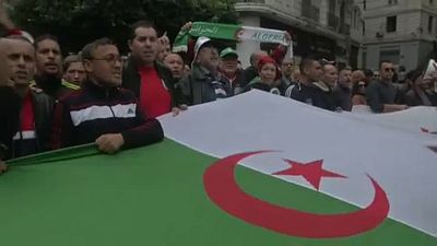 Алжир: 40-ая пятница протестов