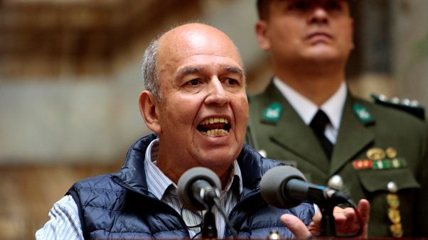 Bolivya'nın yeni İçişleri Bakanı Arturo Murillo Bolivya'nın yeni İçişleri Bakanı Arturo Murillo