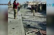 صورة من موقع الانفجار 