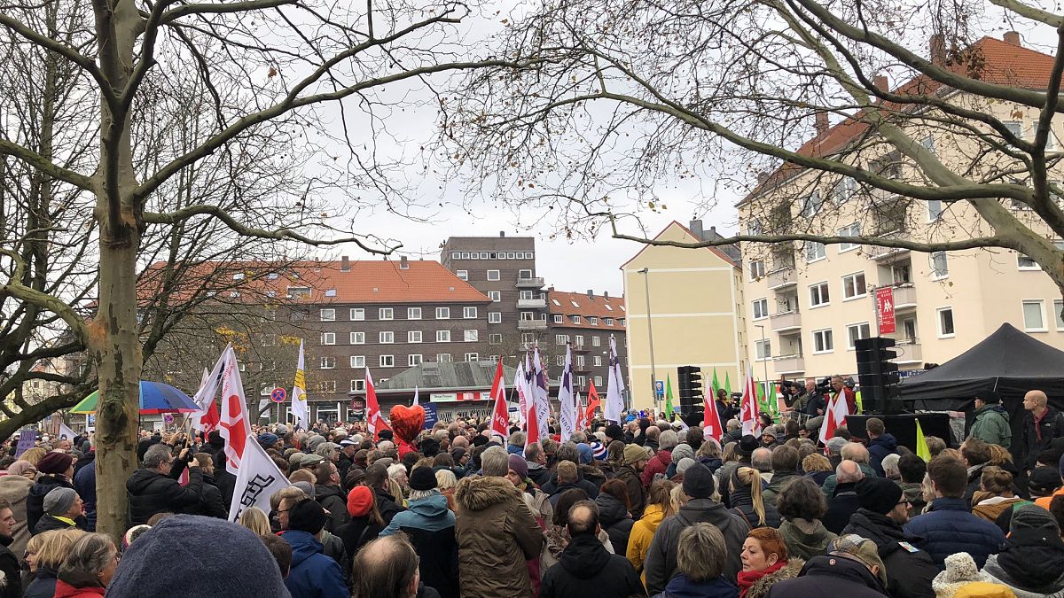 Für Pressefreiheit: 7.000 bei Demo gegen NPD-Aufmarsch in Hannover