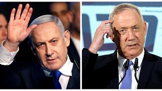 Israel opposition leader Gantz calls on PM Netanyahu to resign but supports unity government