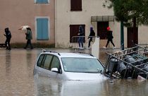 Fransa’nın güneydoğusunda meydana gelen sel felaketinde en az iki kişi öldü