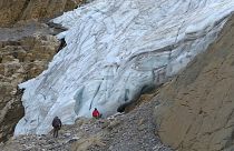 Glaciar monte perdido encolhe um metro por ano
