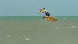 Brazilian Mikaili Sol wins Kiteboarding World Championships